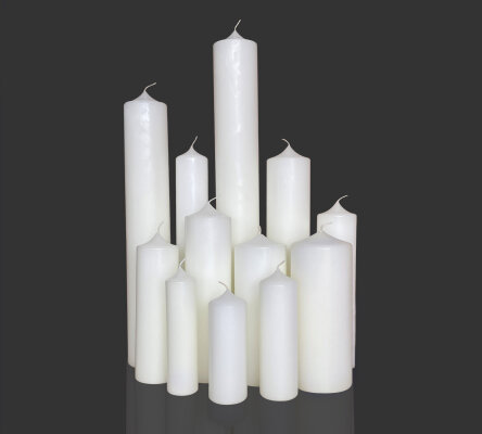 Adventskerze Mit Zahlen 1-24 - 26,5cm Paraffin Kerze Für Weihnachten