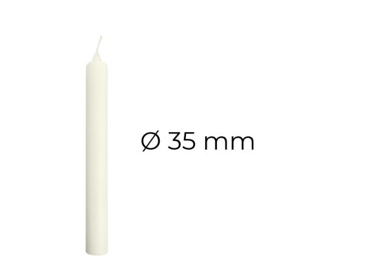 Altarkerzen mit 10% BW-Anteil...