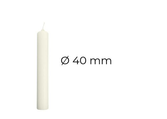 Altarkerzen mit 10% BW-Anteil...