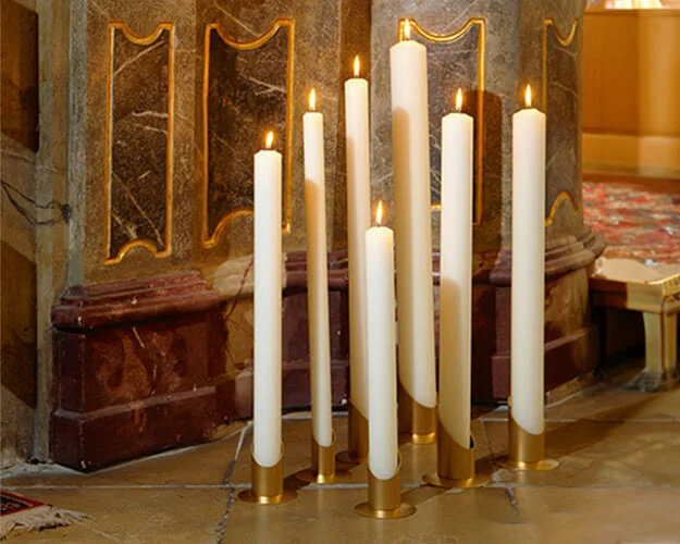 Altarkerzen 10% BW Anteil