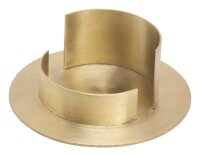 Kerzenhalter Messing Silber matt für Kerzen Ø...