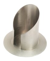 Kerzenhalter Messing Silber matt für Kerzen Ø...