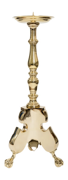 Altarleuchter Messing Gold poliert H 80 cm