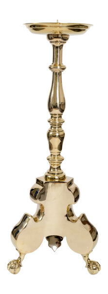 Altarleuchter Messing Gold poliert H 100 cm