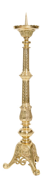 Altarleuchter Messing Gold H 85 cm