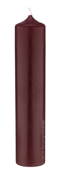 Kaminkerze Bordeaux RAL Ø 80 mm x 400 mm
