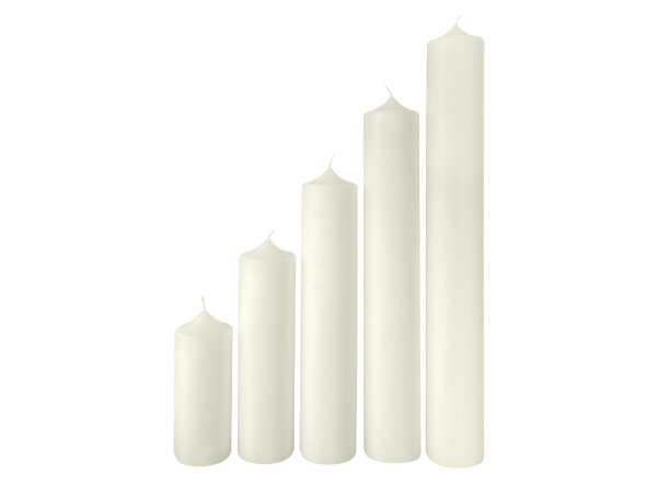 Altarkerzengruppe (5er in 80 mm Durchmesser)