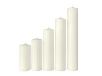 Kaminkerzengruppe (5er in 100 mm Durchmesser)